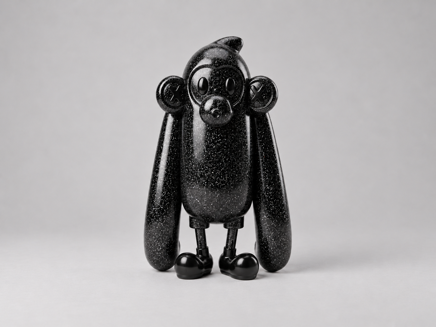 Black + Pearl Chumpy, full front view in a studio-style concept image